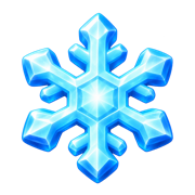 Blue ice streak freeze